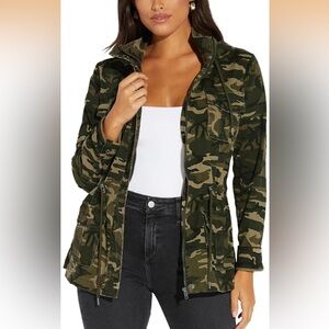 Camouflage Hooded Jacket